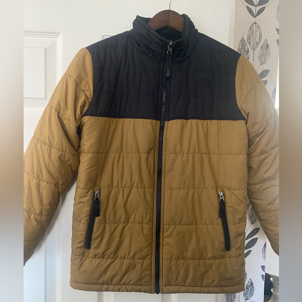 The North Face boy's reversible puffer coat
